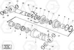 26897 Knuckle cyl. Front shovel cyl. EC230B ?KERMAN ?KERMAN EC230B, Volvo Construction Equipment