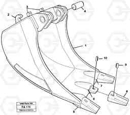 26889 Cable bucket EC230B ?KERMAN ?KERMAN EC230B, Volvo Construction Equipment