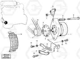 30350 Alternator, assembly EC230B ?KERMAN ?KERMAN EC230B, Volvo Construction Equipment