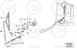 11955 Windscreen wiper, lower EC230B ?KERMAN ?KERMAN EC230B, Volvo Construction Equipment