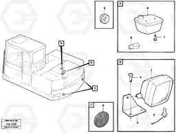 4470 Lighting, rear EC230B ?KERMAN ?KERMAN EC230B, Volvo Construction Equipment