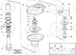 6867 Swing gearbox EC230B ?KERMAN ?KERMAN EC230B, Volvo Construction Equipment