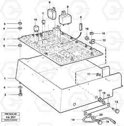 32342 Electrical distribution box EC230B ?KERMAN ?KERMAN EC230B, Volvo Construction Equipment