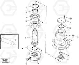 54330 Turning joint EC230B ?KERMAN ?KERMAN EC230B, Volvo Construction Equipment