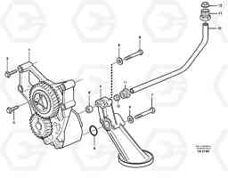104791 Lubricating oil system EC230B ?KERMAN ?KERMAN EC230B, Volvo Construction Equipment