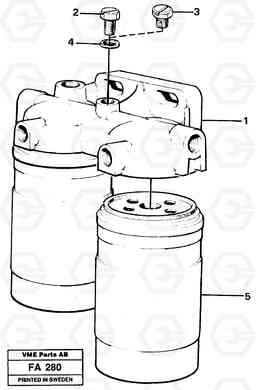 30501 Fuel filter EC230B ?KERMAN ?KERMAN EC230B, Volvo Construction Equipment