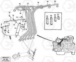 98651 Fuel pipes, injectors EC230B ?KERMAN ?KERMAN EC230B, Volvo Construction Equipment