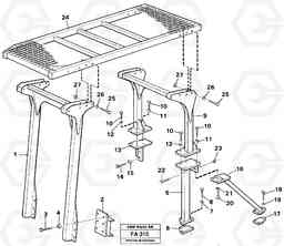 27053 Protection over drivers cab EC230B ?KERMAN ?KERMAN EC230B, Volvo Construction Equipment