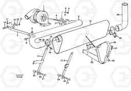 85335 Exhaust system EC230B ?KERMAN ?KERMAN EC230B, Volvo Construction Equipment