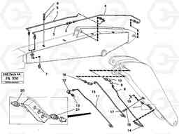 26908 Backhoe lubricating. Adjustable boom. EC230B ?KERMAN ?KERMAN EC230B, Volvo Construction Equipment