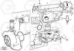 12560 Water pump and thermostat EC230B ?KERMAN ?KERMAN EC230B, Volvo Construction Equipment