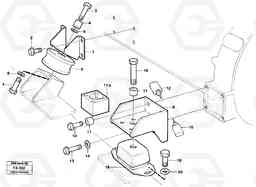 26000 Engine mounting EC230B ?KERMAN ?KERMAN EC230B, Volvo Construction Equipment