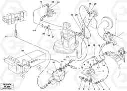 34661 Hydraulic line, servo pump EC230B ?KERMAN ?KERMAN EC230B, Volvo Construction Equipment