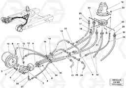 6261 Hydraulics in short undercarriage. EC230B ?KERMAN ?KERMAN EC230B, Volvo Construction Equipment