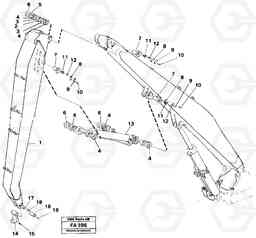 26902 Materials handl. equipm. Material handling arm. 4.4m, 5.15m. EC230B ?KERMAN ?KERMAN EC230B, Volvo Construction Equipment