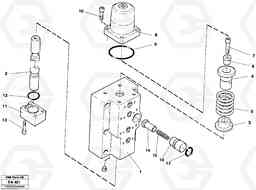 106487 Four-way valve EC230B ?KERMAN ?KERMAN EC230B, Volvo Construction Equipment