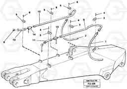 30171 Hammer hydraulics for dipper arm incl. shut-offcocks. EC230B ?KERMAN ?KERMAN EC230B, Volvo Construction Equipment