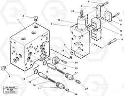 26581 Control block, hammer and shears EC230B ?KERMAN ?KERMAN EC230B, Volvo Construction Equipment