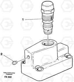 27517 Pressure limiting valve EC230B ?KERMAN ?KERMAN EC230B, Volvo Construction Equipment