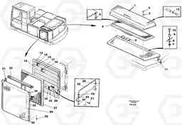 27082 Cooler protection EC230B ?KERMAN ?KERMAN EC230B, Volvo Construction Equipment