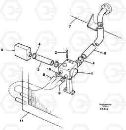 27507 Hydraulic system, oil cooler EC230B ?KERMAN ?KERMAN EC230B, Volvo Construction Equipment