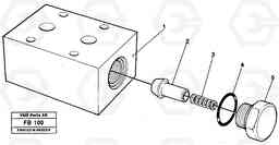 31241 Anticavitation valve EW230B ?KERMAN ?KERMAN EW230B, Volvo Construction Equipment