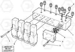 31243 Slew valve block EW230B ?KERMAN ?KERMAN EW230B, Volvo Construction Equipment