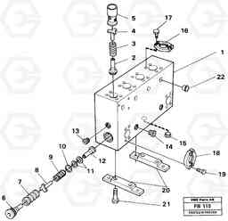 54974 Connection board EW230B ?KERMAN ?KERMAN EW230B, Volvo Construction Equipment