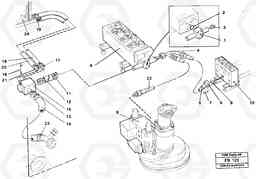 31230 Hydraulic system, return lines EW230B ?KERMAN ?KERMAN EW230B, Volvo Construction Equipment