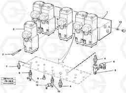 26130 Stabilisor valve block EW230B ?KERMAN ?KERMAN EW230B, Volvo Construction Equipment