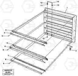 26673 Door Lh, rear EW230B ?KERMAN ?KERMAN EW230B, Volvo Construction Equipment