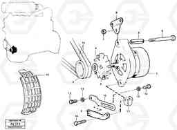 33677 Alternator, assembly EW230B ?KERMAN ?KERMAN EW230B, Volvo Construction Equipment