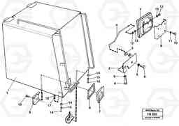 31744 Casing over battery EW230B ?KERMAN ?KERMAN EW230B, Volvo Construction Equipment