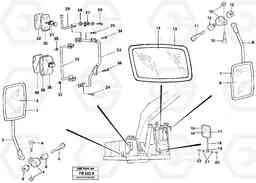 30234 Rear view mirror EW230B ?KERMAN ?KERMAN EW230B, Volvo Construction Equipment