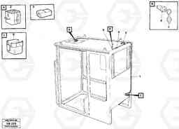 35386 Cable harnesses, cab EW230B ?KERMAN ?KERMAN EW230B, Volvo Construction Equipment