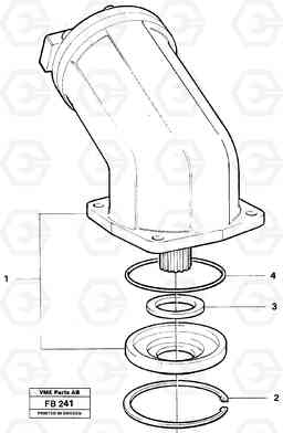 12057 Hydraulic motor, slew gear box EW230B ?KERMAN ?KERMAN EW230B, Volvo Construction Equipment