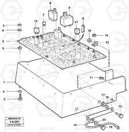 35383 Electrical distribution box EW230B ?KERMAN ?KERMAN EW230B, Volvo Construction Equipment