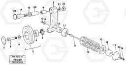 32985 Automatic belt tensioner with fitting parts EW230B ?KERMAN ?KERMAN EW230B, Volvo Construction Equipment