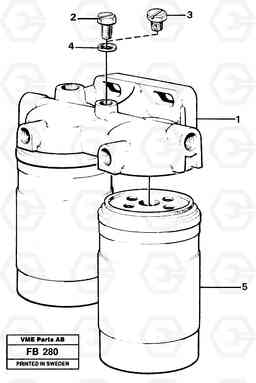 36126 Fuel filter EW230B ?KERMAN ?KERMAN EW230B, Volvo Construction Equipment