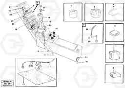 49659 Cable harness, Side panel, Rh EW230B ?KERMAN ?KERMAN EW230B, Volvo Construction Equipment