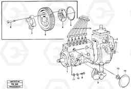 36128 Injection pump with drive EW230B ?KERMAN ?KERMAN EW230B, Volvo Construction Equipment