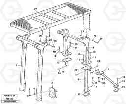 31227 Protection over drivers cab EW230B ?KERMAN ?KERMAN EW230B, Volvo Construction Equipment