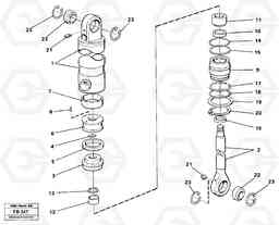 36392 Hydraulic cylinder EW230B ?KERMAN ?KERMAN EW230B, Volvo Construction Equipment