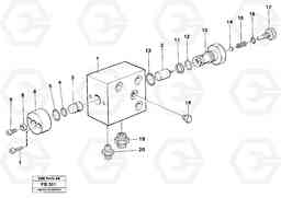 31727 Hydraulic lock EW230B ?KERMAN ?KERMAN EW230B, Volvo Construction Equipment