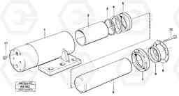 31728 Axle locking cylinder EW230B ?KERMAN ?KERMAN EW230B, Volvo Construction Equipment