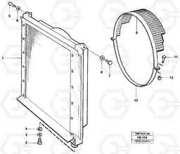 32975 Radiator with fitting parts EW230B ?KERMAN ?KERMAN EW230B, Volvo Construction Equipment