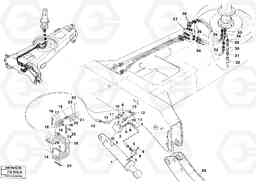 31237 Hydraulic system, outriggers(undercarriage) EW230B ?KERMAN ?KERMAN EW230B, Volvo Construction Equipment