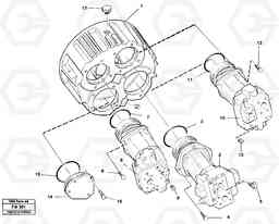 91456 Pump installation EW230B ?KERMAN ?KERMAN EW230B, Volvo Construction Equipment