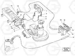 52612 Hammer hydraulics on base machine EW230B ?KERMAN ?KERMAN EW230B, Volvo Construction Equipment