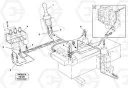 26822 Servo hydraulic system, dipper on materials handling equipment. EW230B ?KERMAN ?KERMAN EW230B, Volvo Construction Equipment